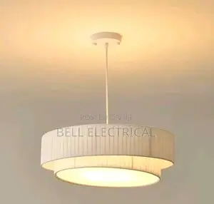 Nordic Designer Pleated Fabric Led Pendant Light