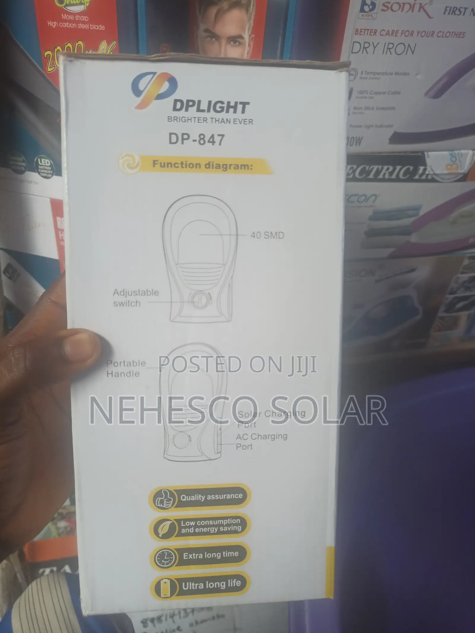 Portable Rechargeable Light for Students