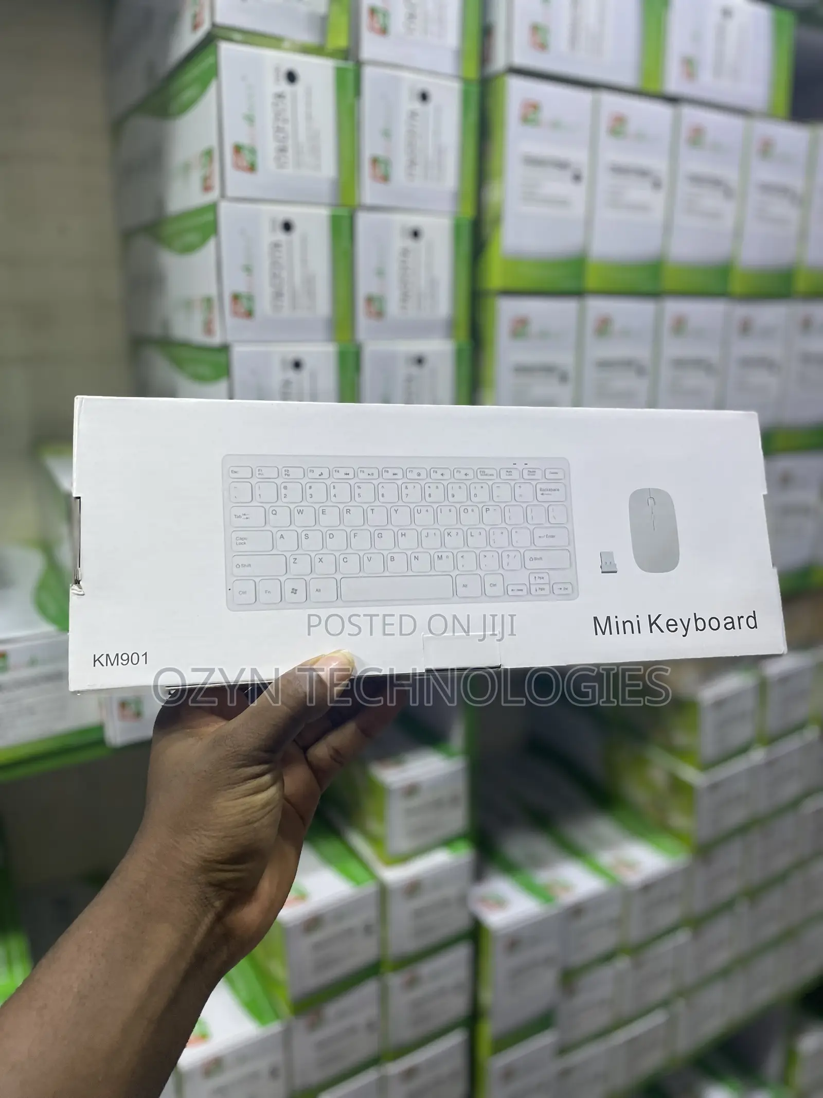 Wireless Mini Keyboard With Mouse
