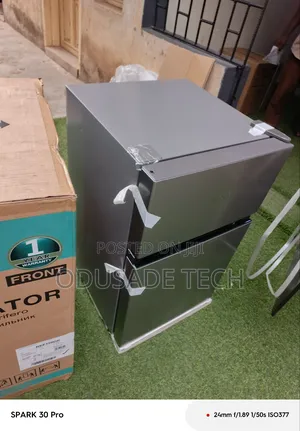 Sparkle Hisense 120dr Double Door Refrigerator