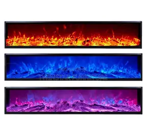 New Modern Electric Multi Colour Fireplace Lights 1.5mtr/1.8mtr