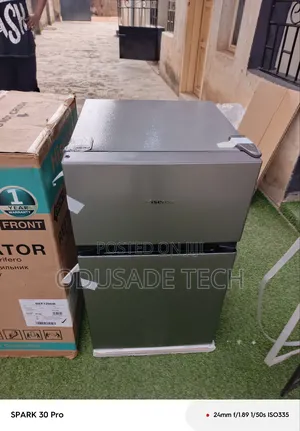 Smart Hisense 120dr Double Door Refrigerator