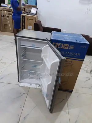 Original New Glamstar 90l Refrigerator – Stainless Steel Handle