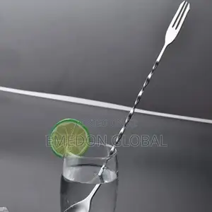 Stainless Steel Double Head Long Bar Spoon