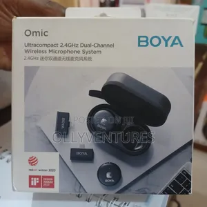 Boya Omic D With iPhone Transmitter