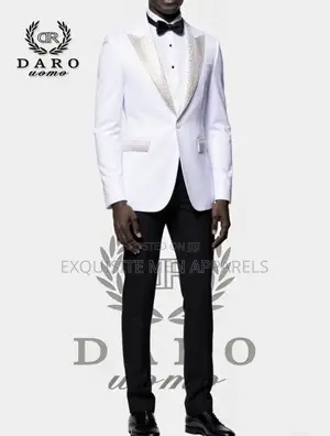 Quality 3pcs Daro Stone Tuxedo Design Men’S Suit