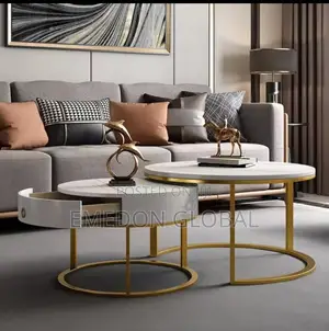 2in1 Marble Center Table