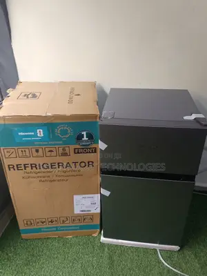 Hisense 120dr Double Door Fridge - Mechanical Temp Control, R600a Refr