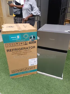 Hisense Double Door Fridge 120dr - Low Noise Compressor, 50hz
