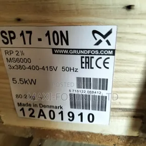 Grundfos Submersible Pump