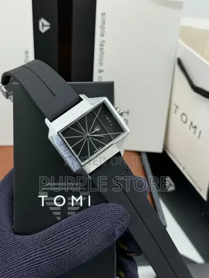Tomi Quality Rubber Strap Watch for Guys