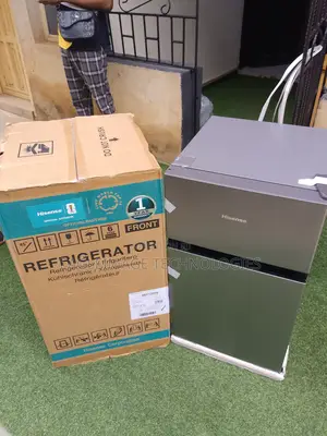 Hisense 120dr Silver Double Door Fridge - 0.5a Rated Current