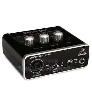 Behringer U-Phoria Um2 Audiophile 2x2 Usb Audio Interface