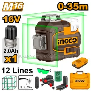 Ingco Hll301201 Cordless 3d Laser Level. This