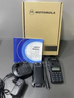Motorola Gp-399 Dual Band Walkie Talkie 5-10kms