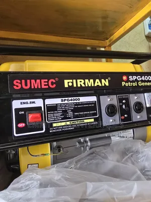 (4.0kva)Original Sumec Firman Petrol Generator Long Coil 100% Copper