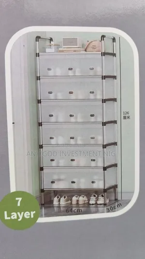 7 Layers Shoe Rack Organiser