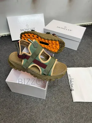 Original Italian Moncler Sandals Available in Store