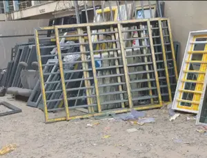 Aluminum Window With Buglary And Net