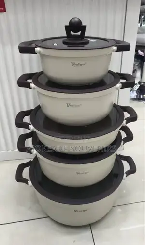 5pcs Quality Vmigo Set Of Pot