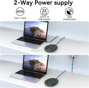 Ultra Slim Mouse Jiggler, Mouse Mover With Timer Breathing Light