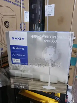 Maxi 16" Standing Fan – White (Rd-40b)