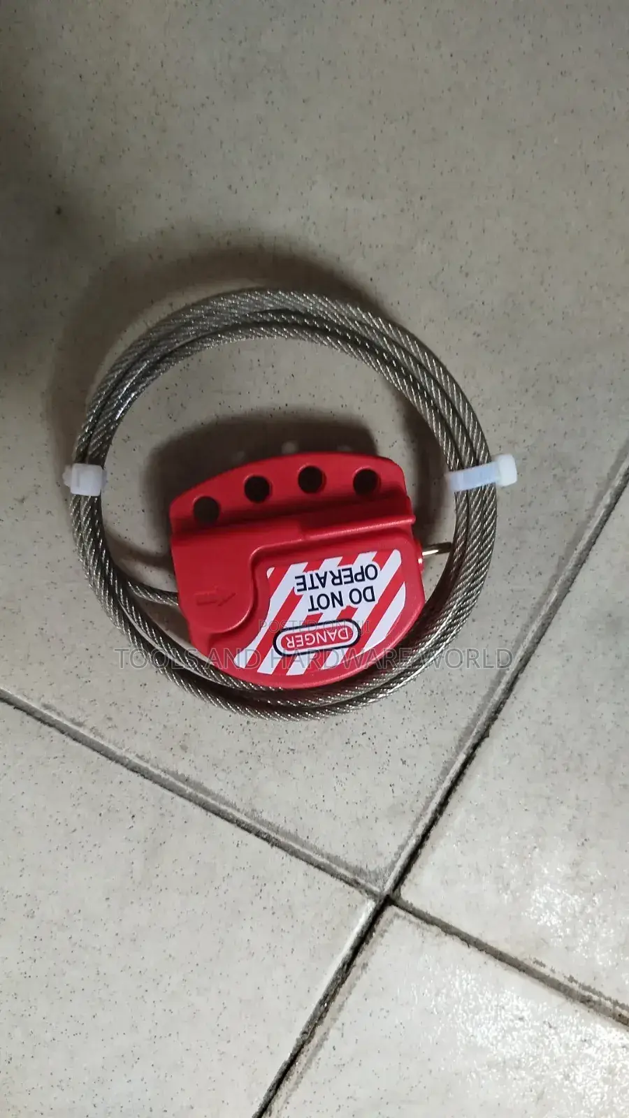 Adjustable Cable Lockout