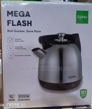 Syinix 5l Mega Flash Electric Kettle