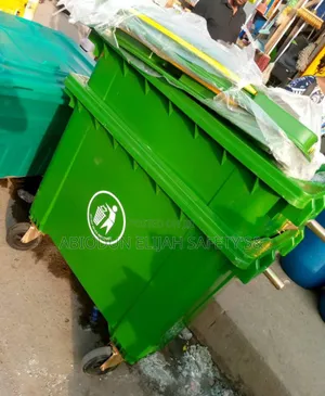 Original Quality Imported 660l Dust Bin Waste Bin With 4 Wheels Tyre
