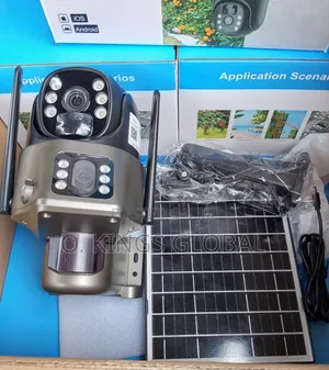 Essecloud App Dual Lens 8mp 4g Solar PTZ Camera