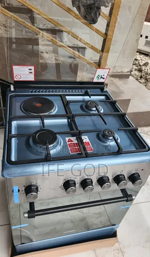 Original Quality Bosch 3+1german Technology Standing Gas Ele Cooker