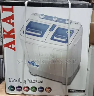 Akai Washing Machine - Washing + Spinning + Draining-4.0kg