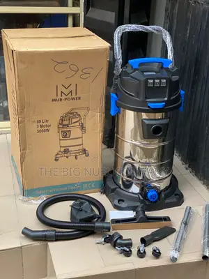 Wet and Dry Vacuum Cleaner With Industrial 80litres