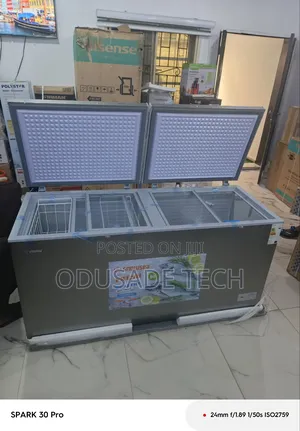 Snowsea Bd700 Double Door Chest Freezer 520l