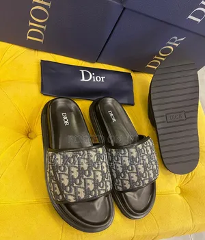 Original Italian Christian Dior Slippers Available in Store
