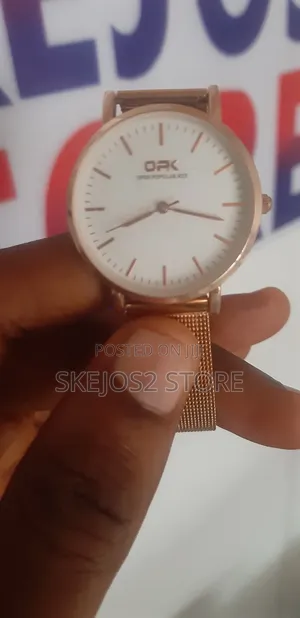 Opk Rose Gold Steel Quartz Watch