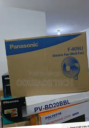 Quality Panasonic Electric Wall Fan F-409u