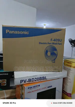 Panasonic F-409u Wall Mounted Cooling Fan