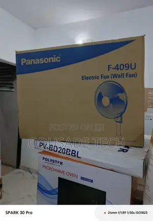 Panasonic F-409u Wall Fan With Consistent Performance