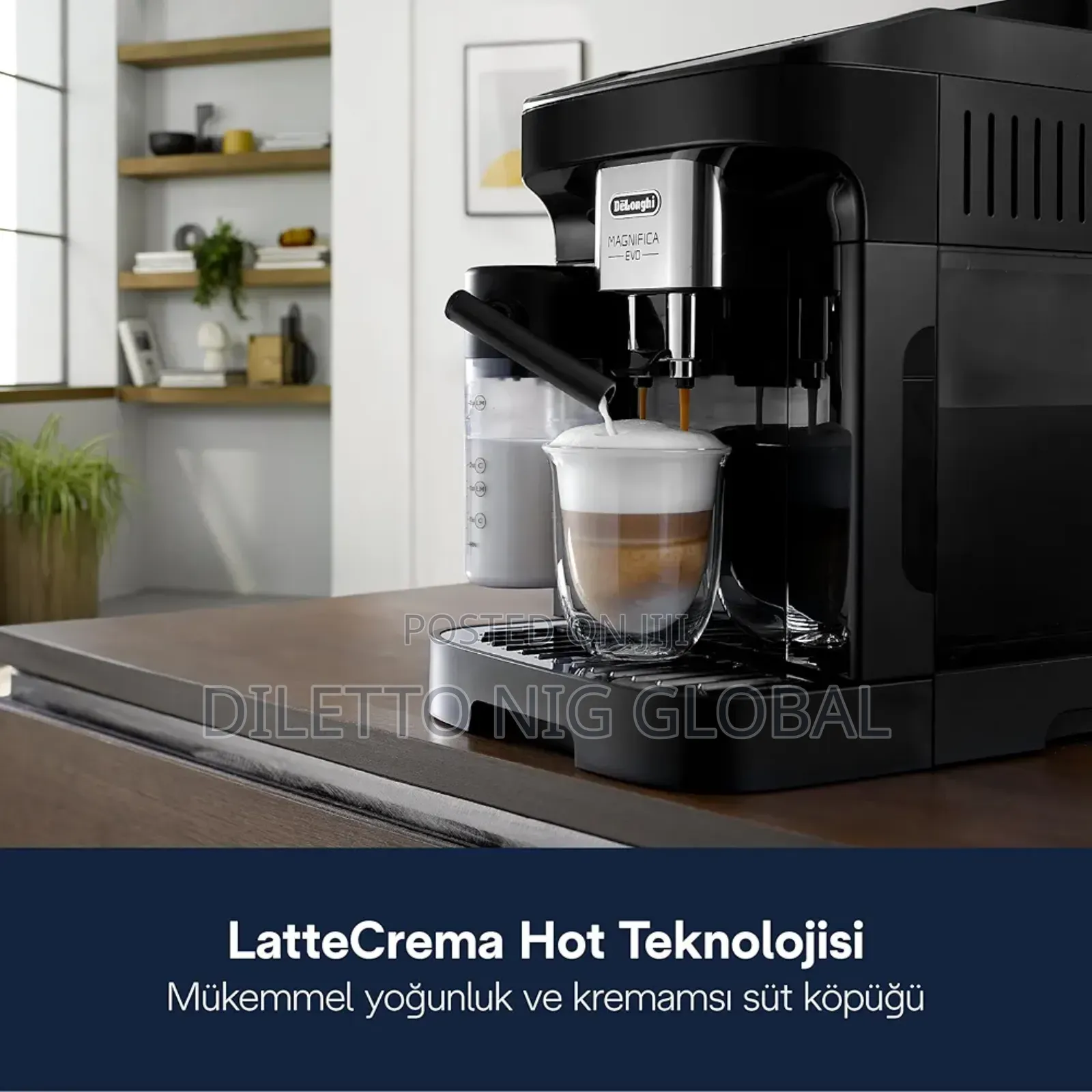 De'longhi Bean to Cup Coffee Automatic Machine Magnifica Evo