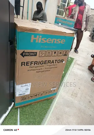 Hisense 87l Ref-120dr Modern Double Door Fridge