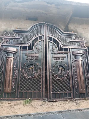 Wrought Iron Pillar Gate