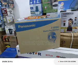 Panasonic F-409u Electric Fan for Wall Setup