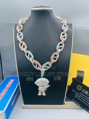 VVS Moissanite Diamond Quality Luxury Men Chain