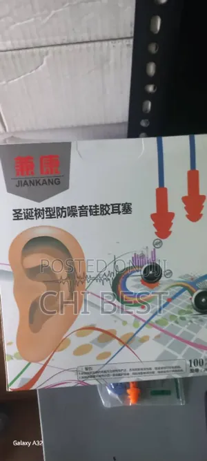 Safety Ear Plug - Pack Of 100pcs