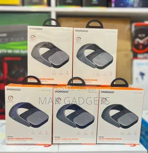 Porodo Vireo Wireless Performance Mouse, Detachable Air Mouse, 5 Dpi