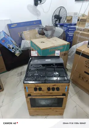 Maxi 60x60 Gas + Electric Cooker (3+1 Burners)