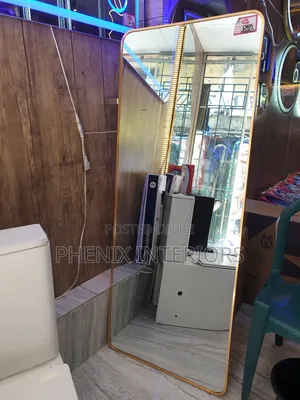 150cm × 60cm Standing And Hanging Gold Frame Mirror