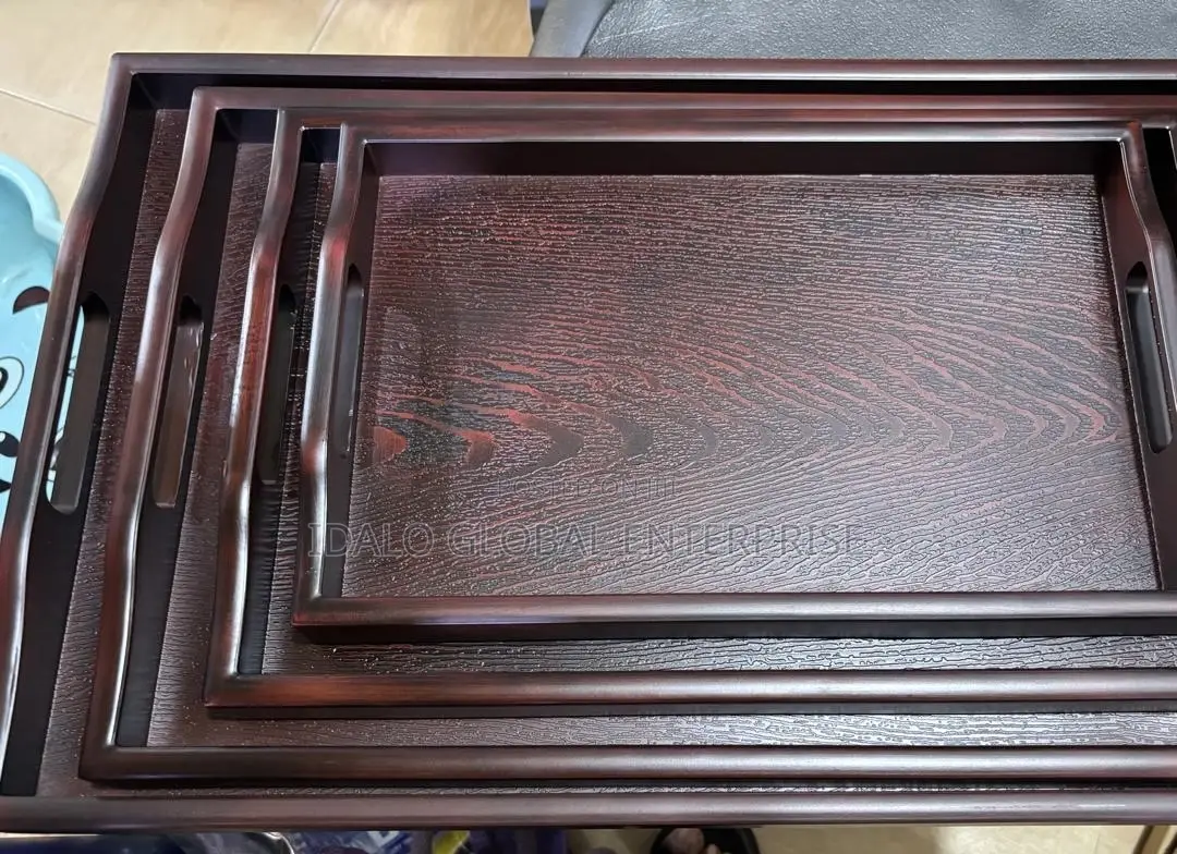 Red Copper Oval/Rectangular Tray
