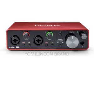 Focusrite Scarlett 2i2 3rd Gen Usb Audio Interface for Recording,